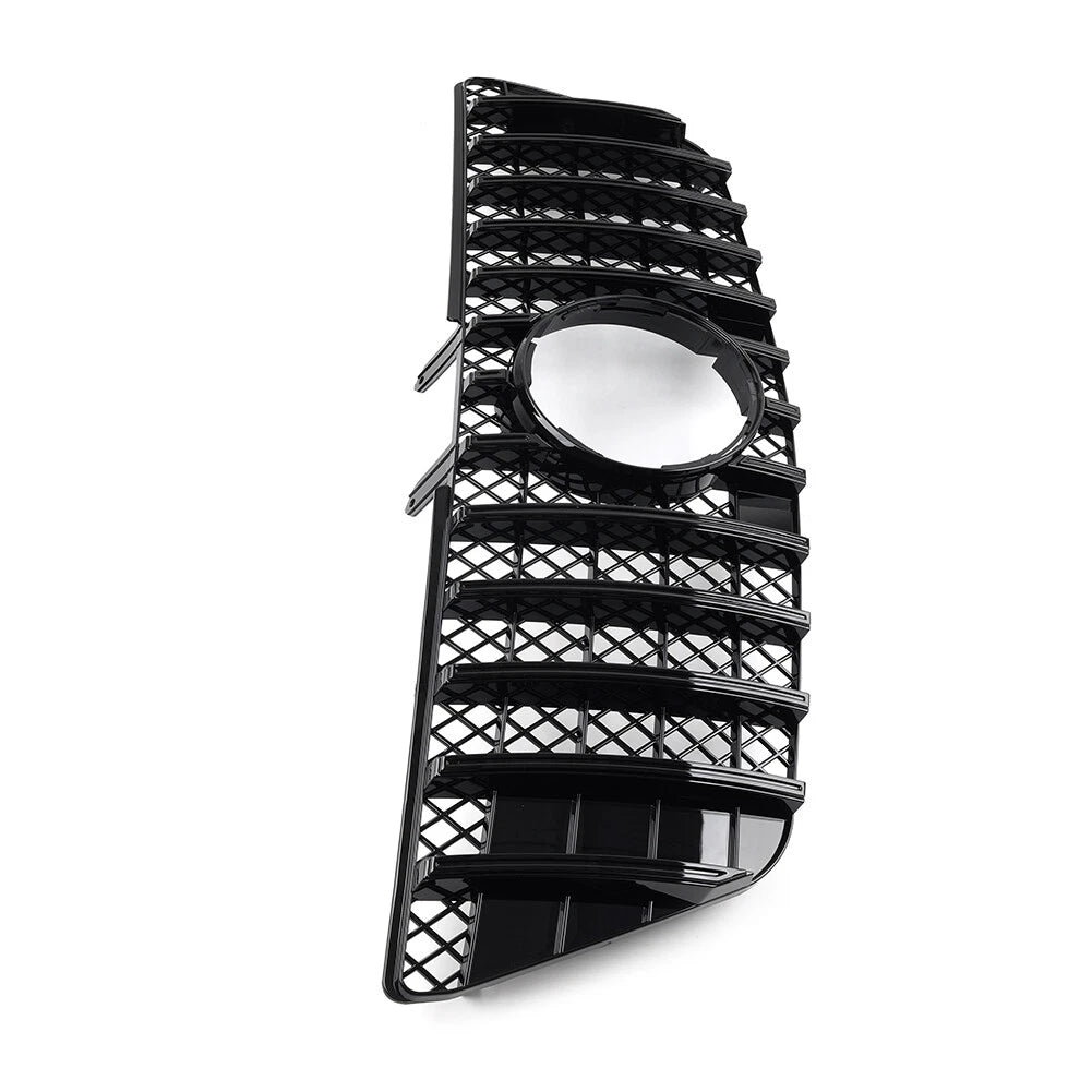 GTR Style Front Bumper Hood Diamond Grille for Benz ML Class W164 (2009-2012)