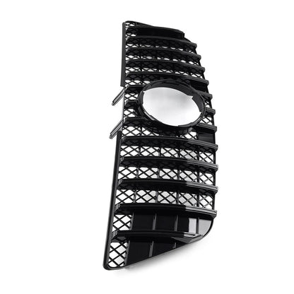 GTR Style Front Bumper Hood Diamond Grille for Benz ML Class W164 (2009-2012)