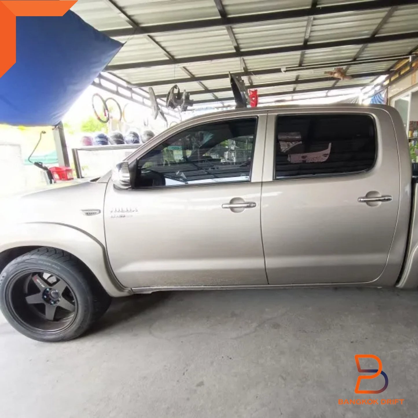 6" Wheel Arch Fender Flares for Toyota Hilux Ute Vigo MK6 (2005-2011)