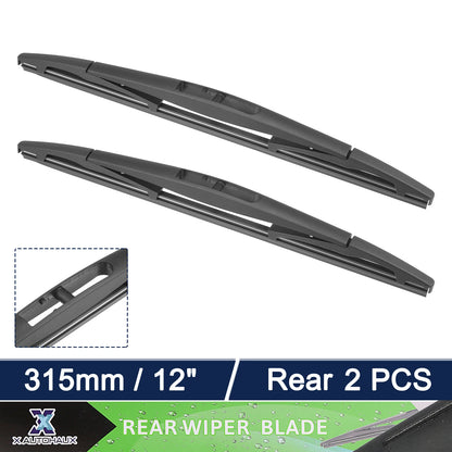 2 x Auto Rear Windshield Wiper Blades for Honda CR-V (2017-2022)