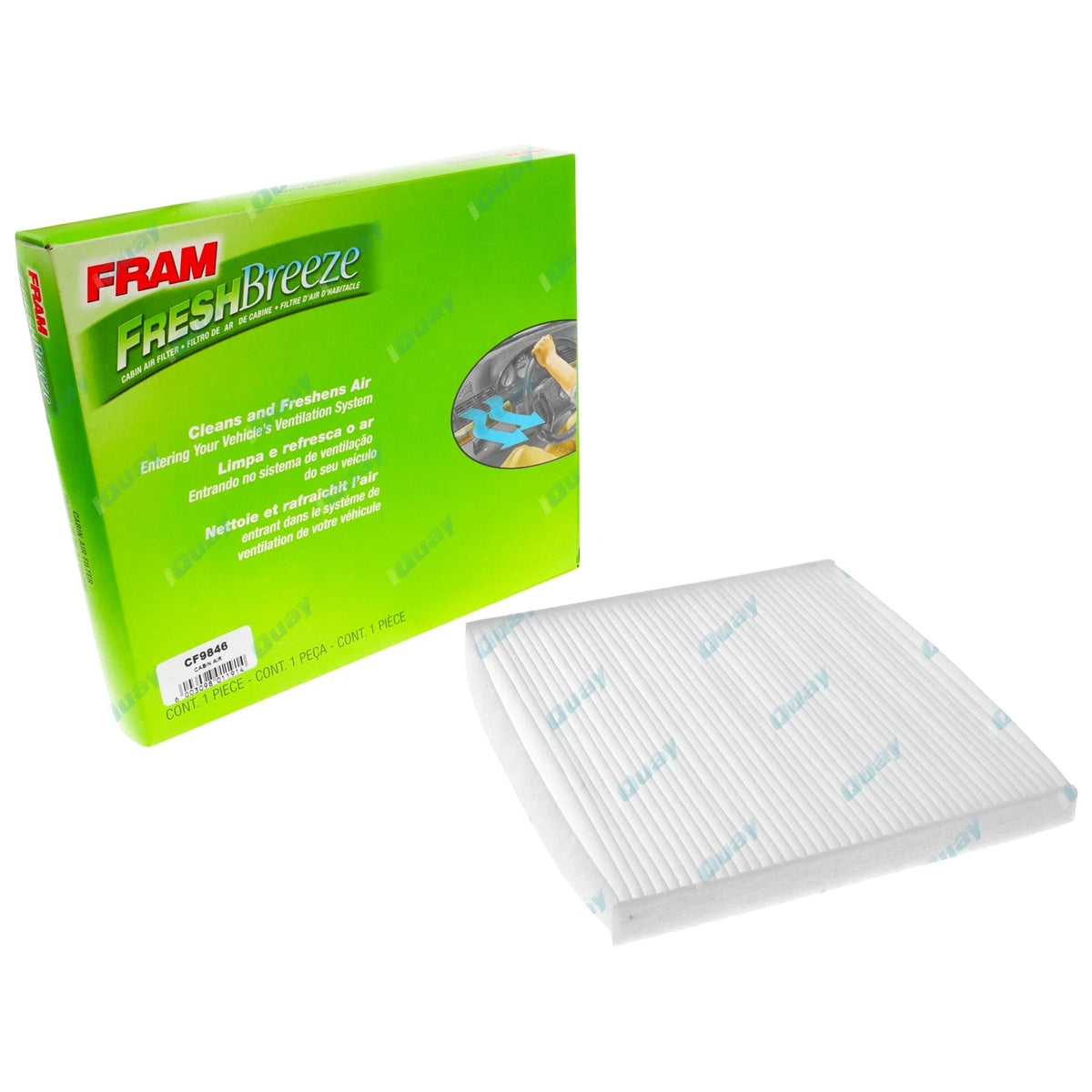 Fram Cabin Filter for Toyota Previa ACR30 4cyl 2.4L 2AZ-FE 2000~2006