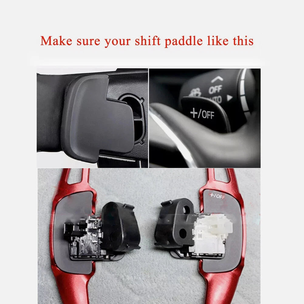 Steering Wheel Shift Paddle Extensions for Mazda 3, CX-30, CX-50, CX-60, CX-90, MX-30 (2020-2023)