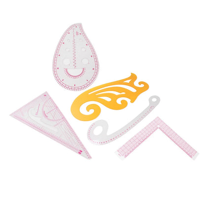 Soft French Curve Ruler Kit for Dressmaking & Patchwork Template