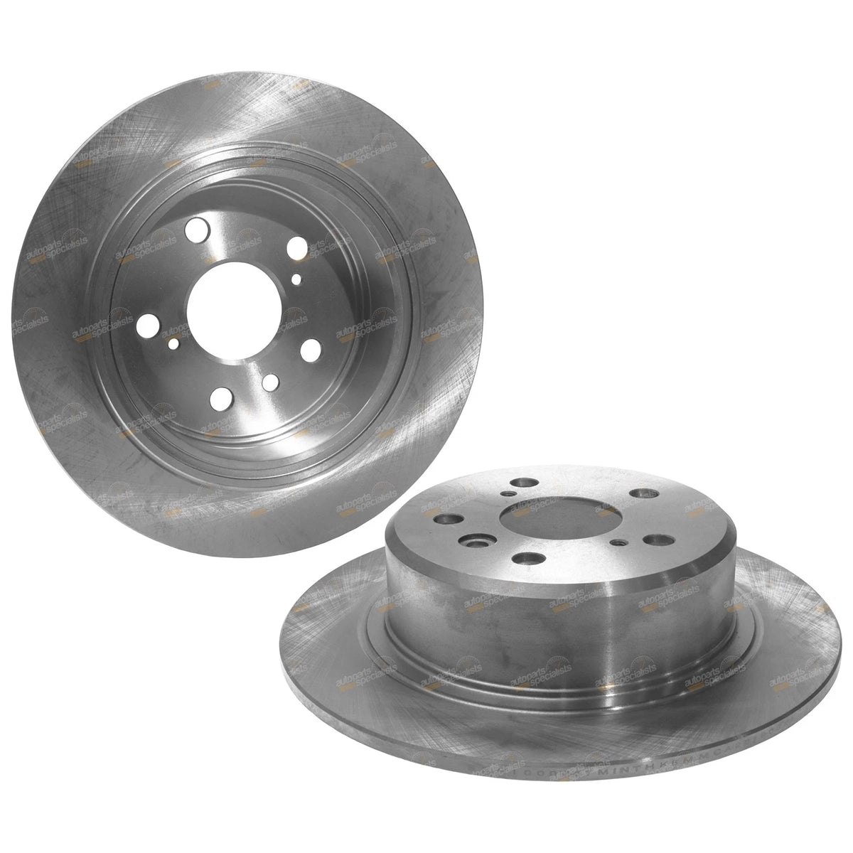 2 x LH+RH Rear Disc Brake Rotors Pair for Toyota Avalon (2000–2003)