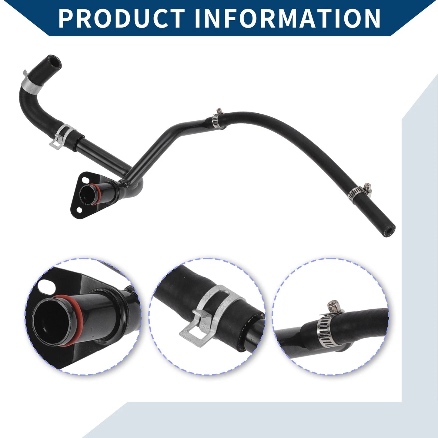 HVAC Heater Hose Assembly for Ford E-150 Club Wagon (2001-2005)