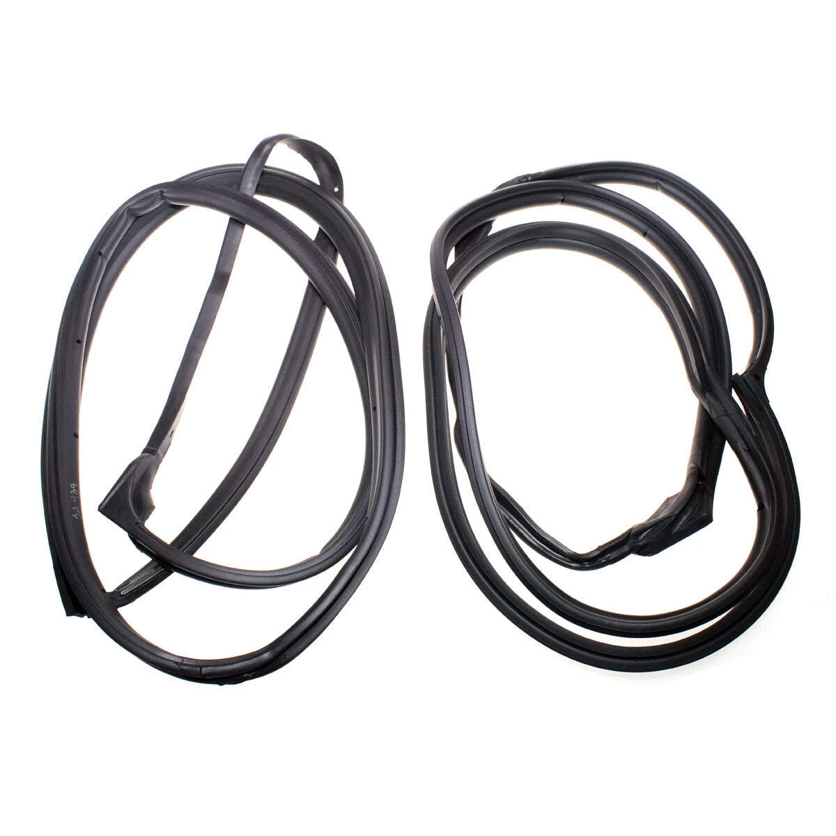 Rear Door Weatherstrip Set for Mercedes-Benz W124 200T 280TE 320TE 300TD 1986-1995