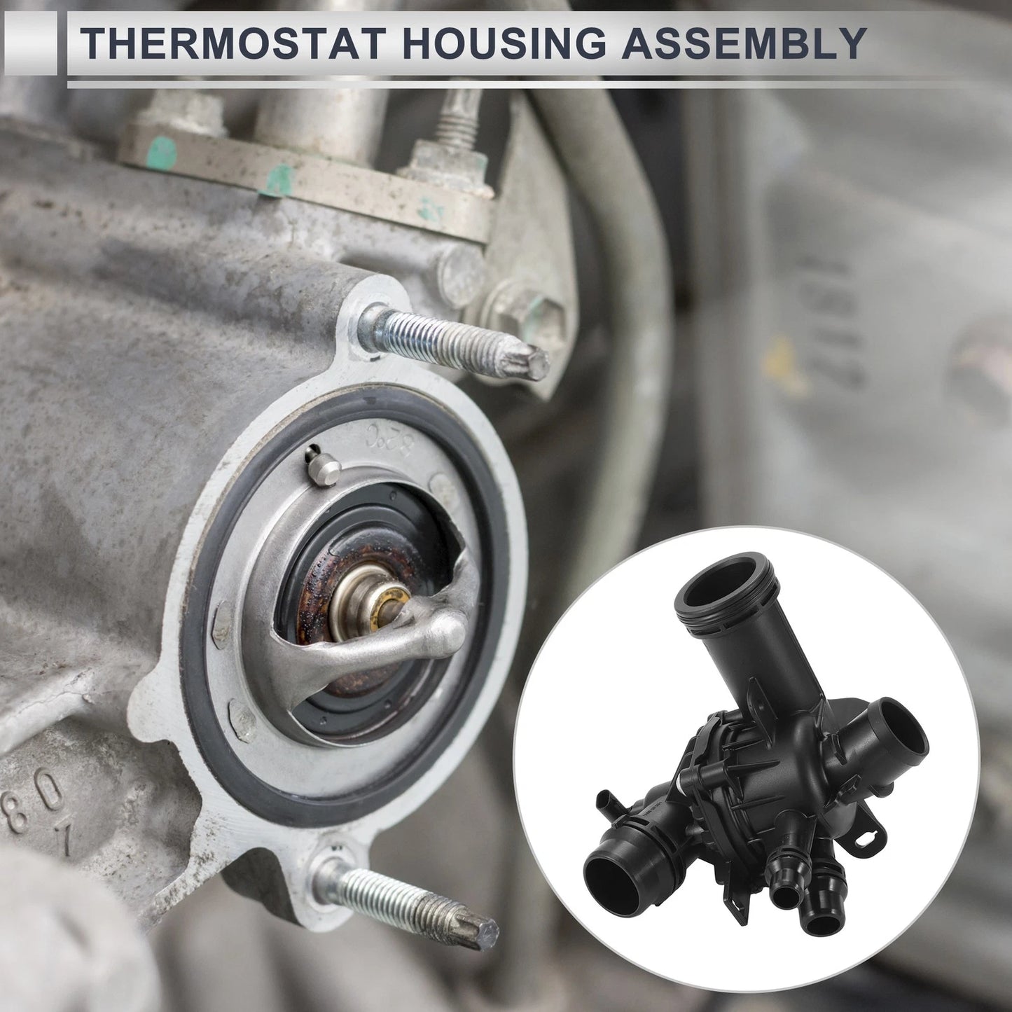 Engine Coolant Thermostat Housing for Land Rover Defender (1994-2016)