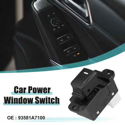 Master Power Window Switch for KIA CERATO 2016-2023 Front Right Side Black