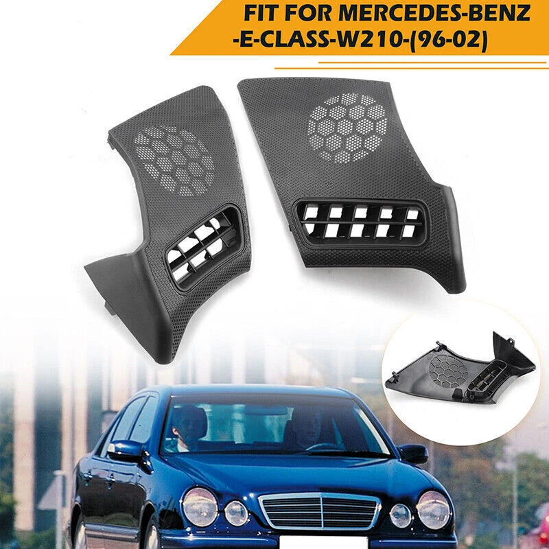 Dash Vent Speaker Grill Covers for Mercedes-Benz W210 E320 E430 (1996-2002)