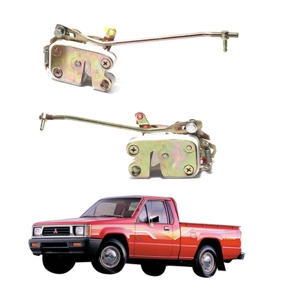 Front Door Lock Latch x2 for Mitsubishi Triton L200  1986-1996