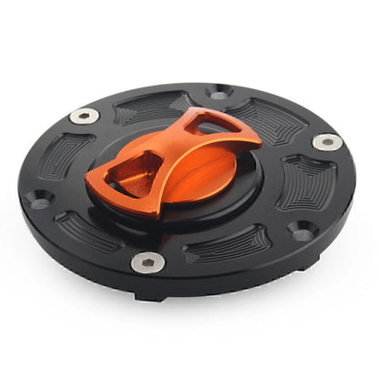 CNC Aluminum Fuel Gas Tank Cap Cover for Kawasaki Ninja 250R EX250 EX300 (2013-2014)