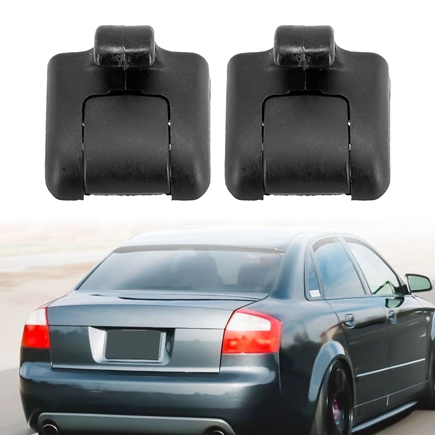 Rear curtain clip / 2x / for Audi RS4 (2006–2008)
