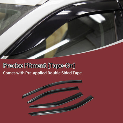 Window Deflectors for Toyota Corolla Sedan 20-24 Vent Visors (2020–2024)