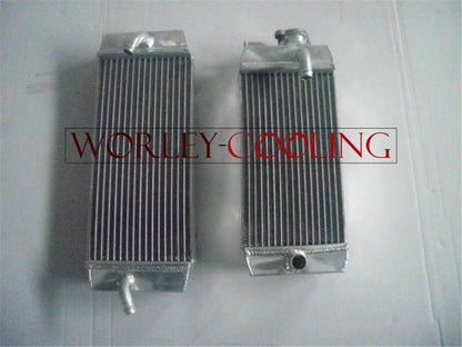 Aluminum Radiator for Kawasaki KXF250 KX250F (2009-2010) 2 x Left & Right