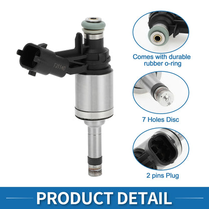 Fuel Injector BB5Z9F593A for Ford Edge Limited 2012-2014 2.0L Black 1 x Pc