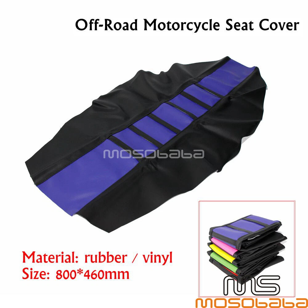 Ribbed Gripper Seat Cover for Yamaha TTR XT TW WR YZ TT (225-450)