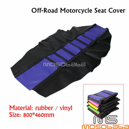Ribbed Gripper Seat Cover for Yamaha TTR XT TW WR YZ TT (225-450)