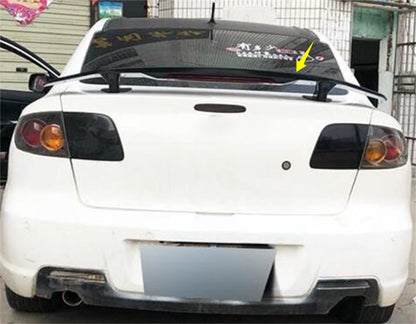 Rear Wing Spoiler Glossy Black Universal for Mazda 3 Sedan (2014-2019)