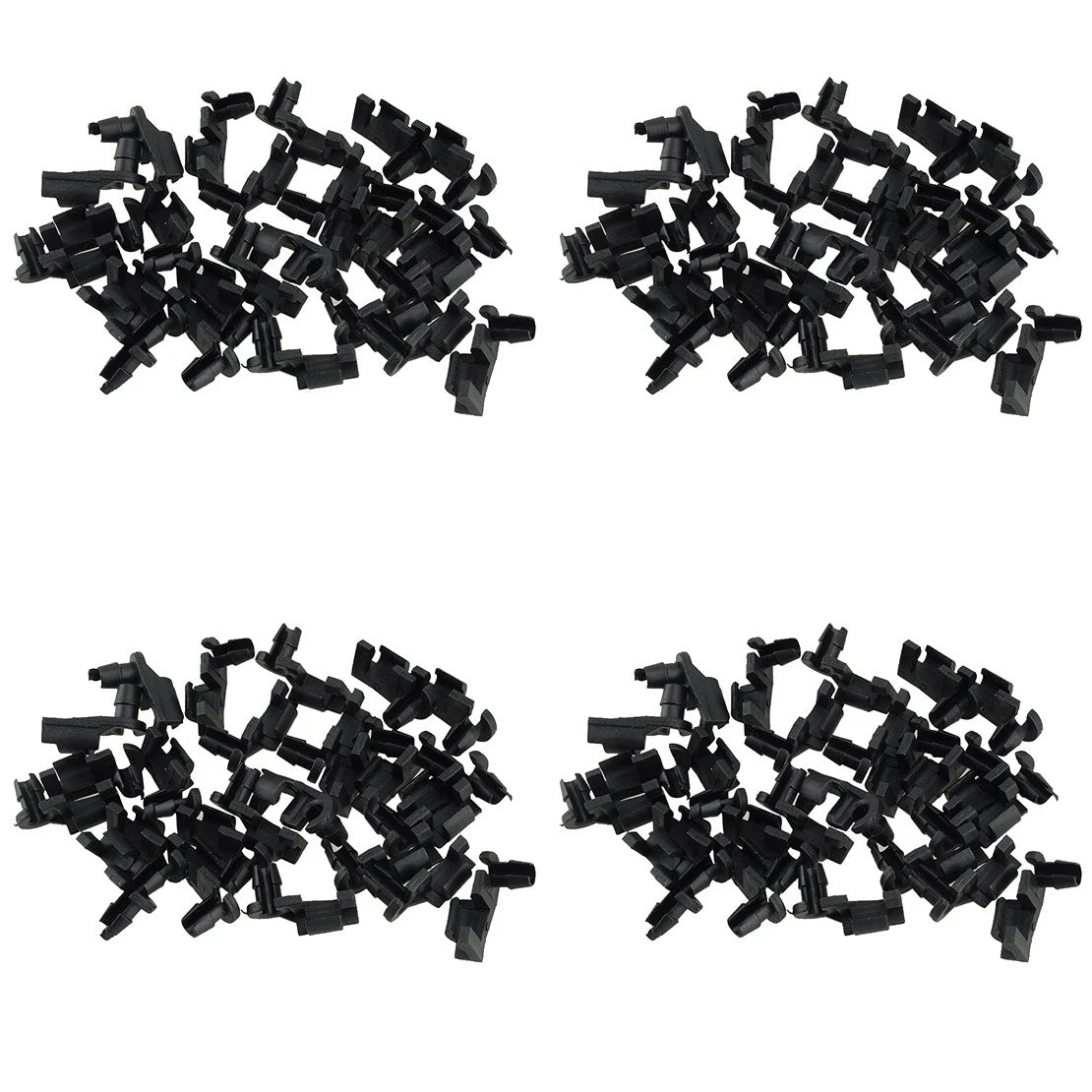 100x Tailgate Latch Rod Retainer Clips Left Side for GM AMC Chrysler