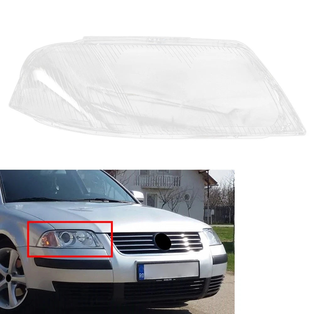 Right Headlight Clear Lens Cover for Volkswagen Passat B5.5 (2000-2005)