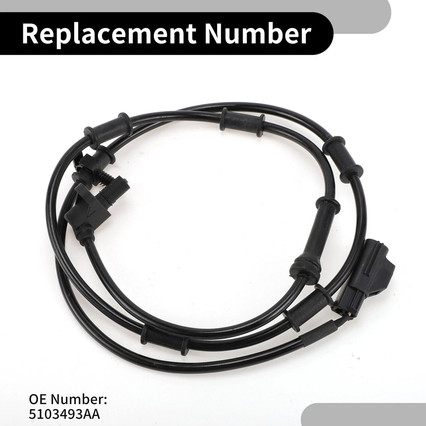 ABS Sensor Front Left/Right for Dodge Ram 2500 Pickup (2010-2018)