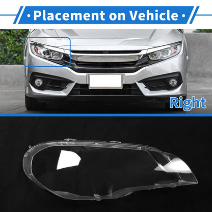 Car Front Right Headlight Lens Cover for BMW X5 E70 (2008-2013)