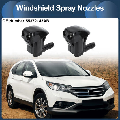 1 x Windshield Washer Nozzle with Hose Connector for Jeep