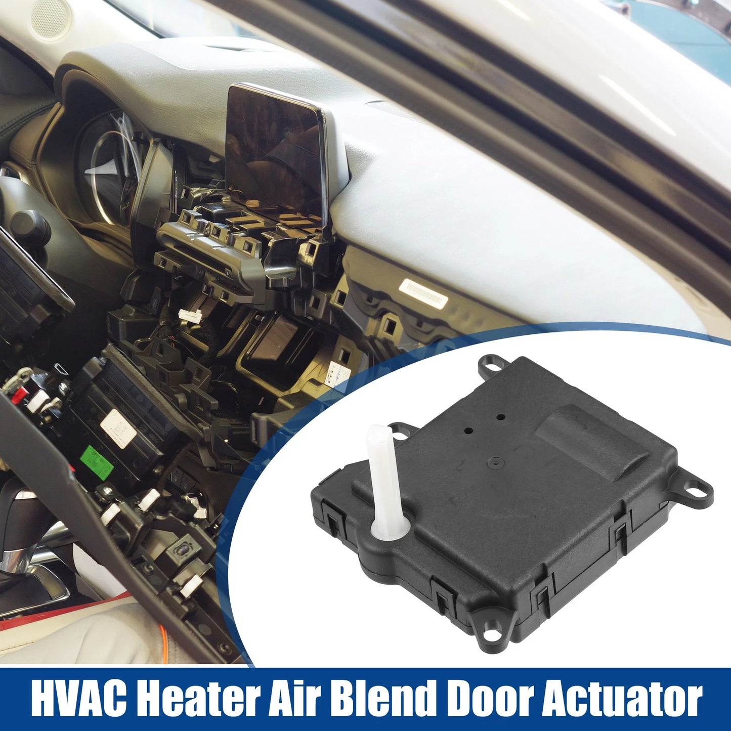 Heater Blend Air Door Actuator for Ford E-150 (2004-2014) - Durable Plastic & Metal