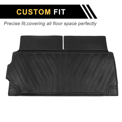 Cargo Liner Rear Trunk Mat for BMW X7 7 Seats (2019-2024) Diamond Pattern TPE