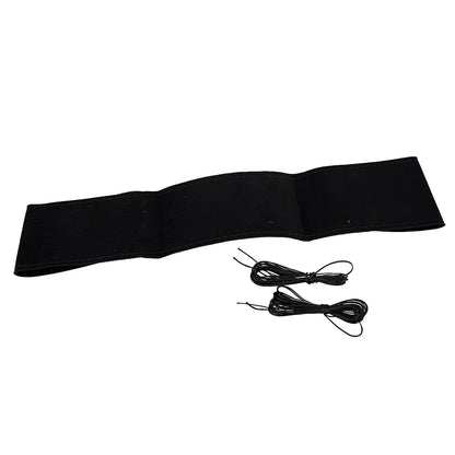 38cm Suede Leather Anti-Slip Steering Wheel Cover for Universal Cars