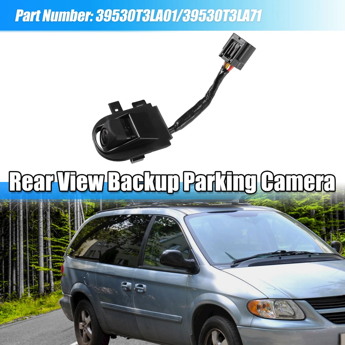 Rear View Backup Camera for Honda Accord Coupe EX/EX-L (2013-2017)