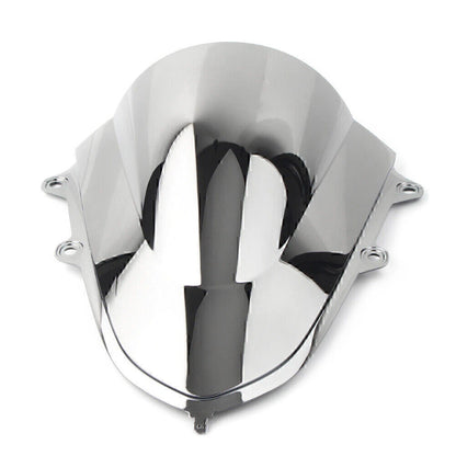Silver ABS Motorcycle Windshield for Yamaha YZF R15 (2017-2019)