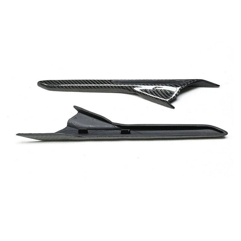 Dry Carbon Fiber Side Fender Air Vent Trim Parts For BMW M5 2018-2022