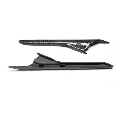 Dry Carbon Fiber Side Fender Air Vent Trim Parts For BMW M5 2018-2022