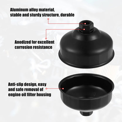 86mm 16 Flute Oil Filter Wrench Socket for BMW