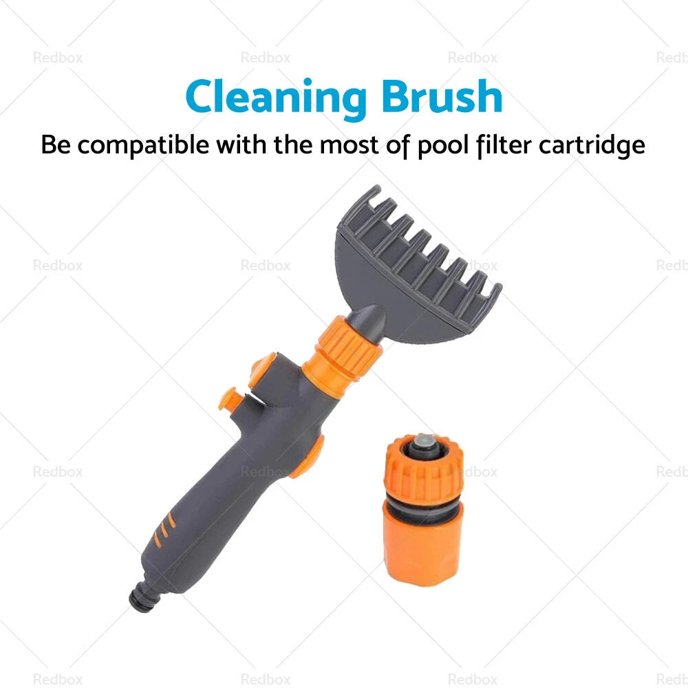 Spa Filter Cleaning Tool for Swimming Pool - Water Wand Cartridge Cleaner