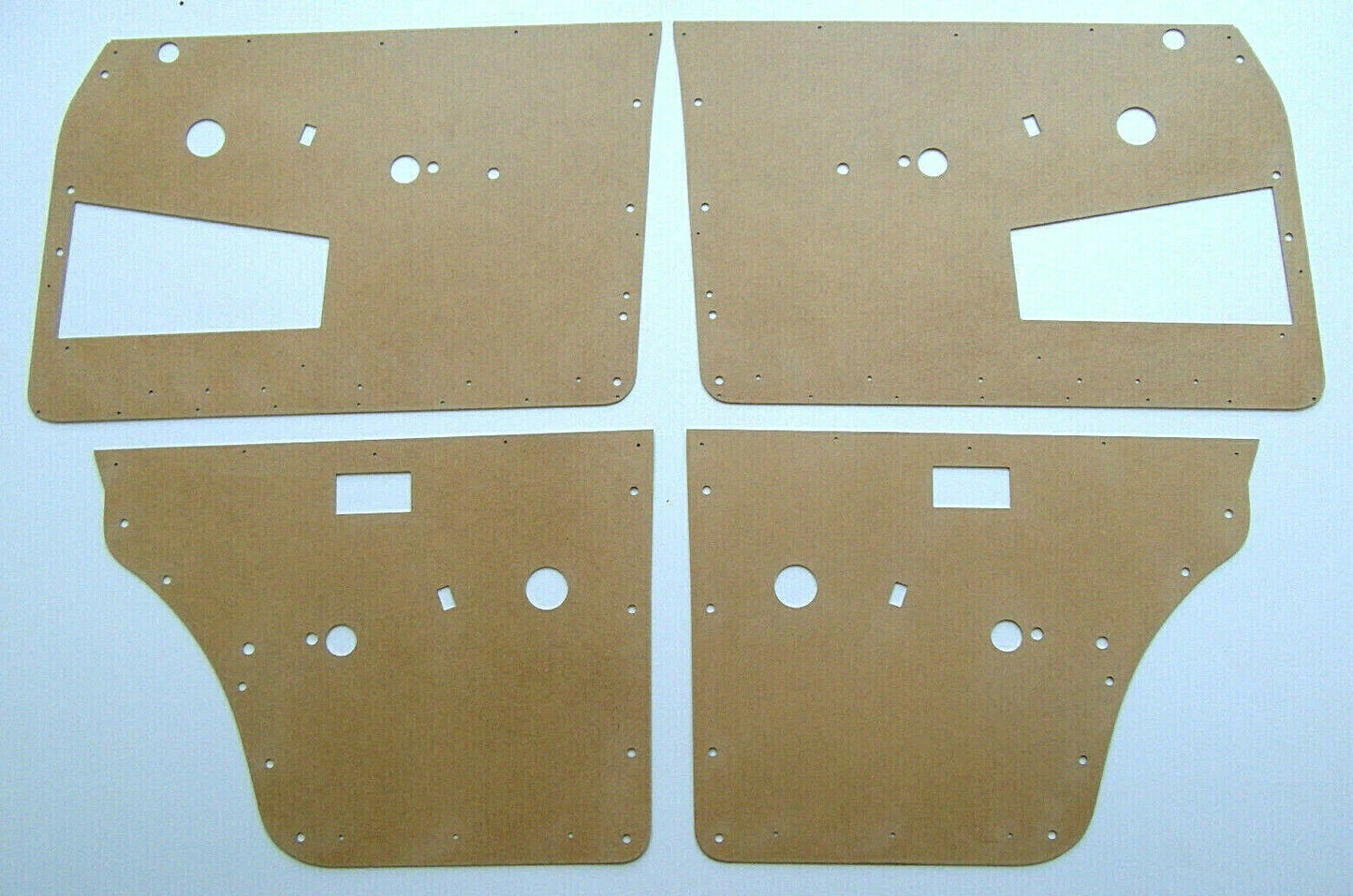 2 x Door Panel / Door Cardboard for BMW New Class (1962-1967)