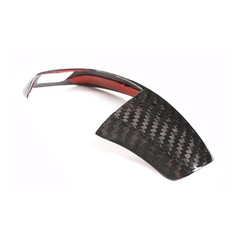 Black Red Gear Shift Knob Cover Trim for BMW F20 F30 F32 F15 F25 F26 (2012-2019)