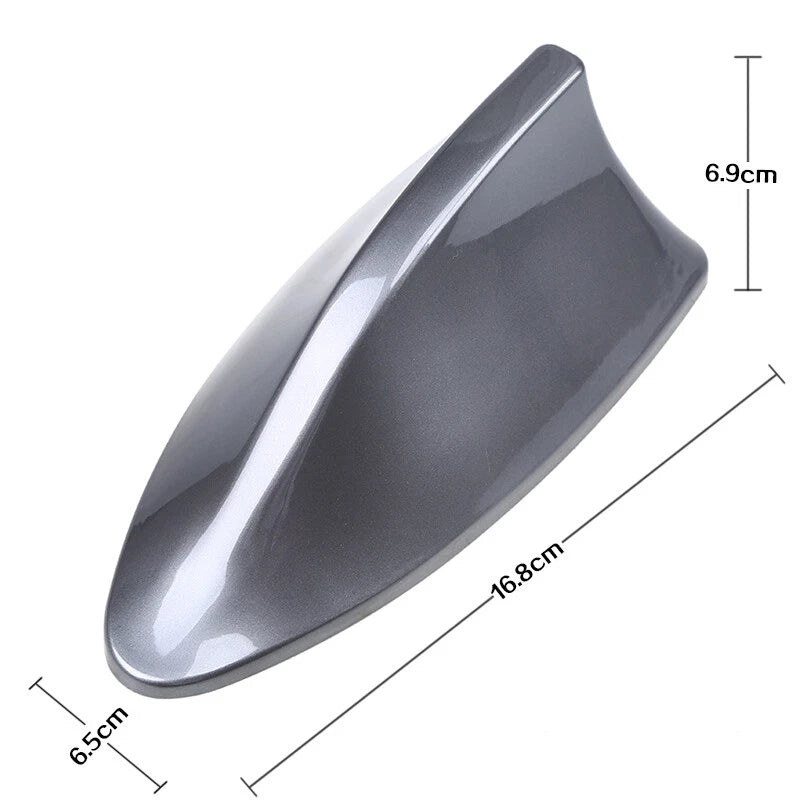 Shark Fin Roof Antenna for Hyundai Toyota - FM/AM Decor ()