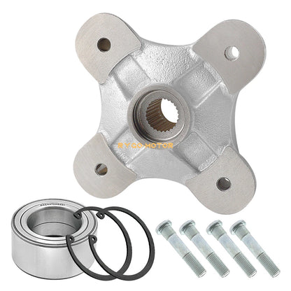 Front Wheel Hub & Studs Bearing for Polaris Scrambler 850 Sportsman 850/XP 1000