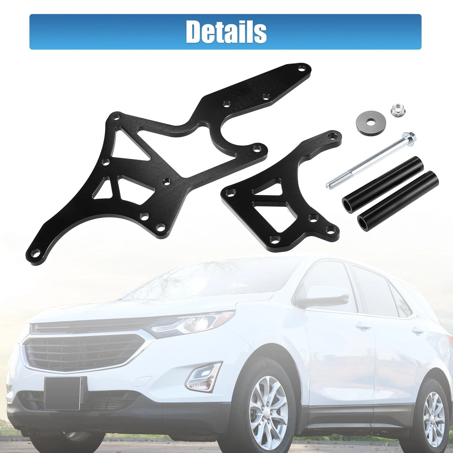 Set Engine Serpentine Alternator Bracket for Chevrolet LS1 LS2 LS3 Engines