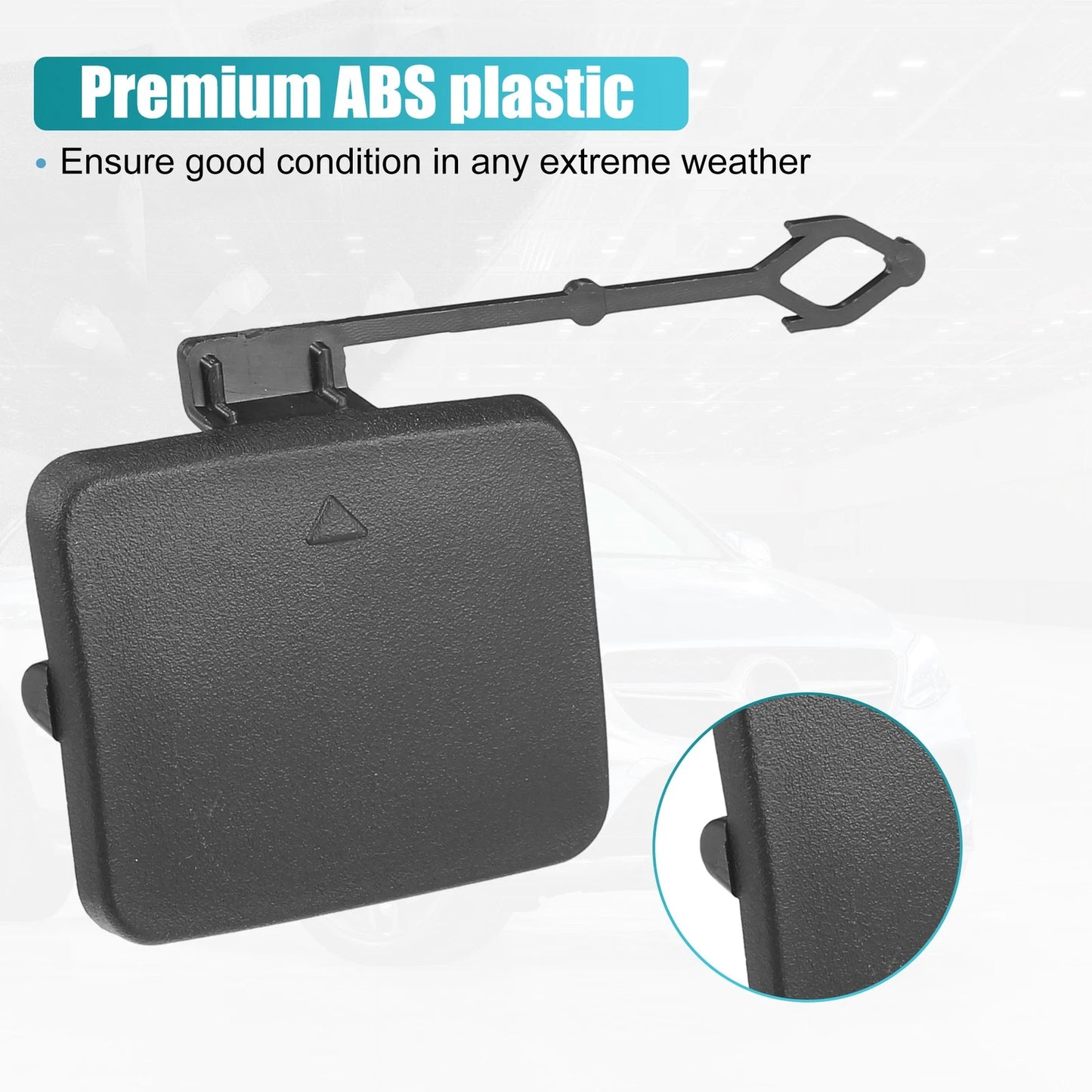 Rear Right Bumper Tow Hook Cover for BMW X5 2007-2010 (2 x Covers)