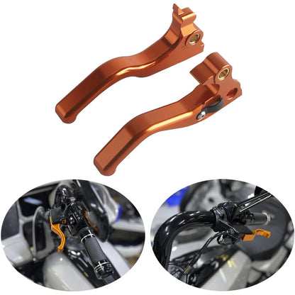 Adjustable Hand Brake Clutch Lever Kit for Harley Sportster Iron XL1200NS (14-22)