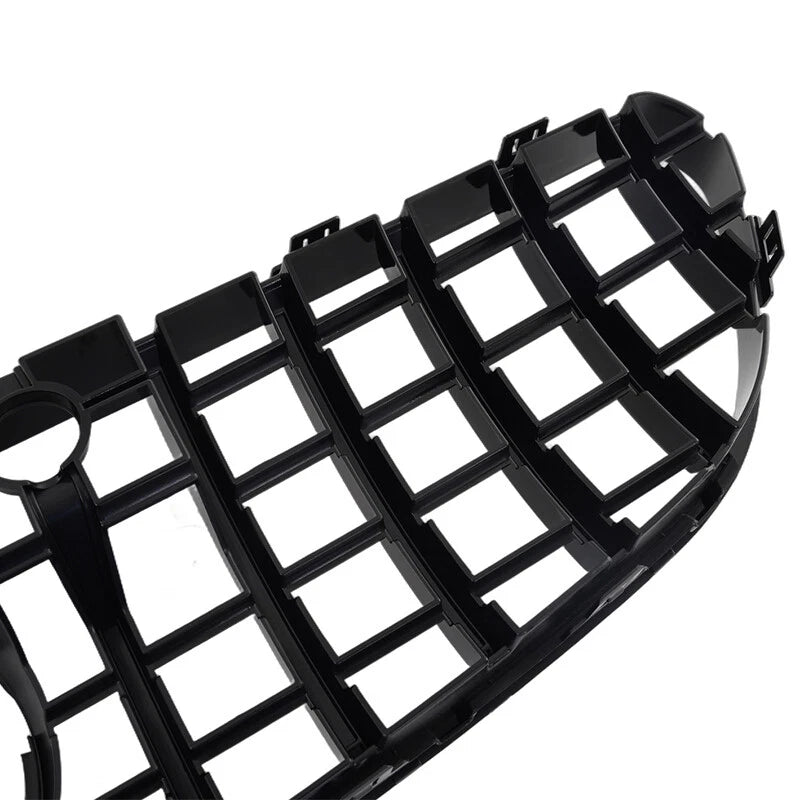Black GT Grille Cover for Mercedes Benz S-Class C217 W217 S63 S65 (2015-2017)