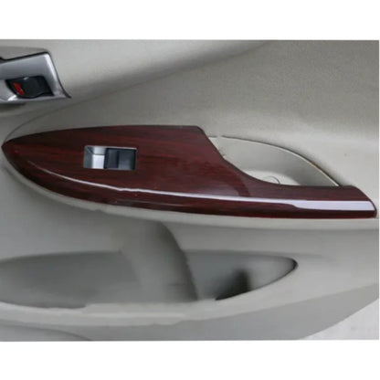 14PCS Wood Grain Interior Cover Trim for Toyota Corolla (2007–2013)