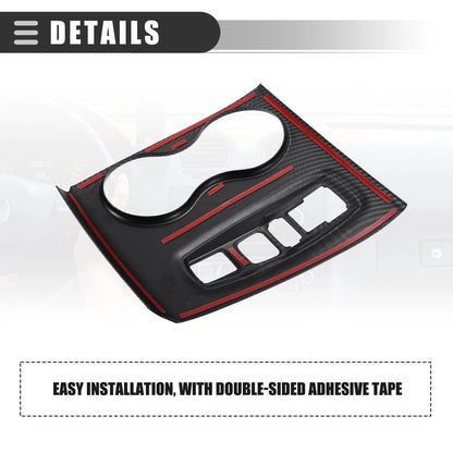 Central Control Gear Shift Panel Cup Holder Cover for Honda Ridgeline (20-23)