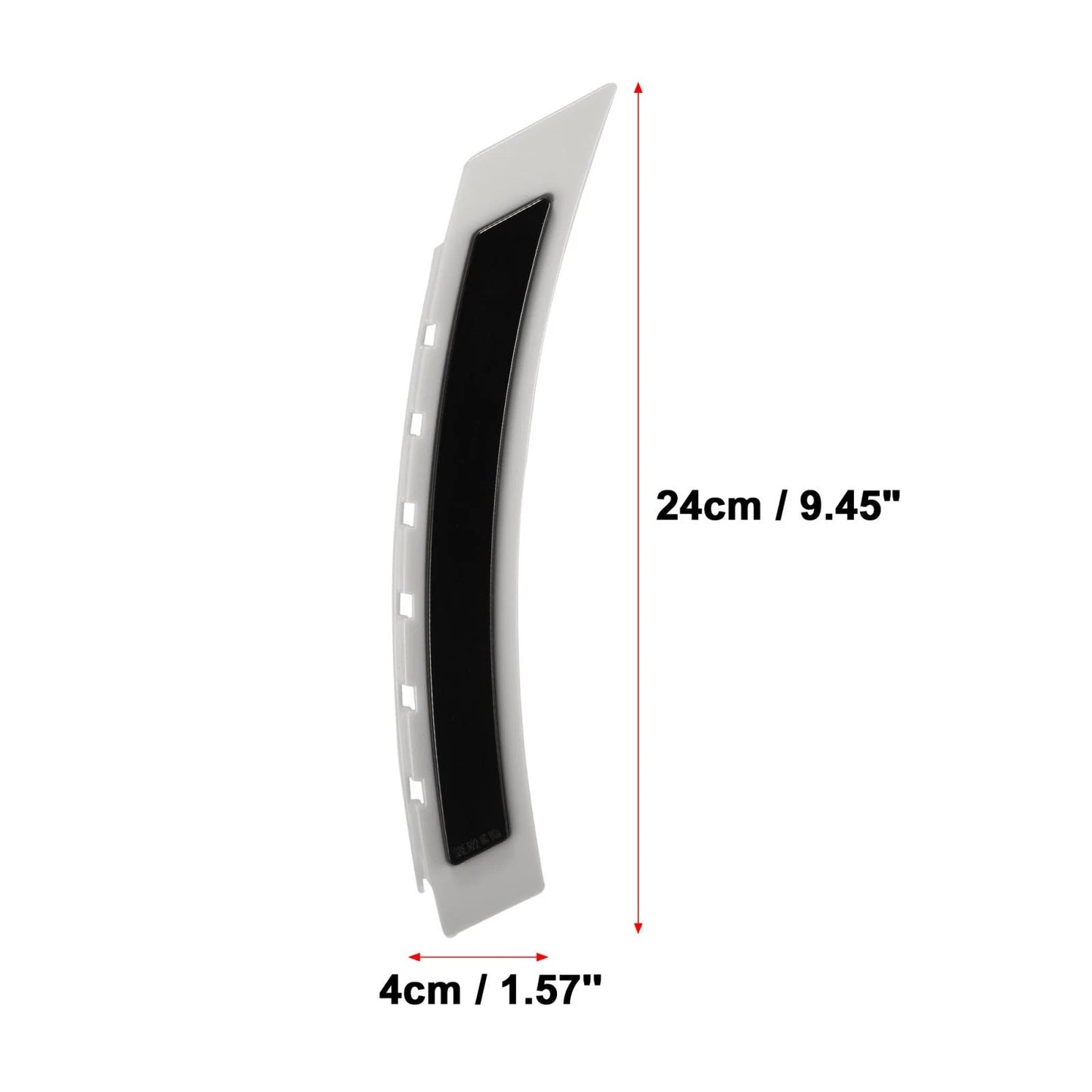 Bumper Reflector 2 x for BMW 5 Series Smoky Black (2011-2017)