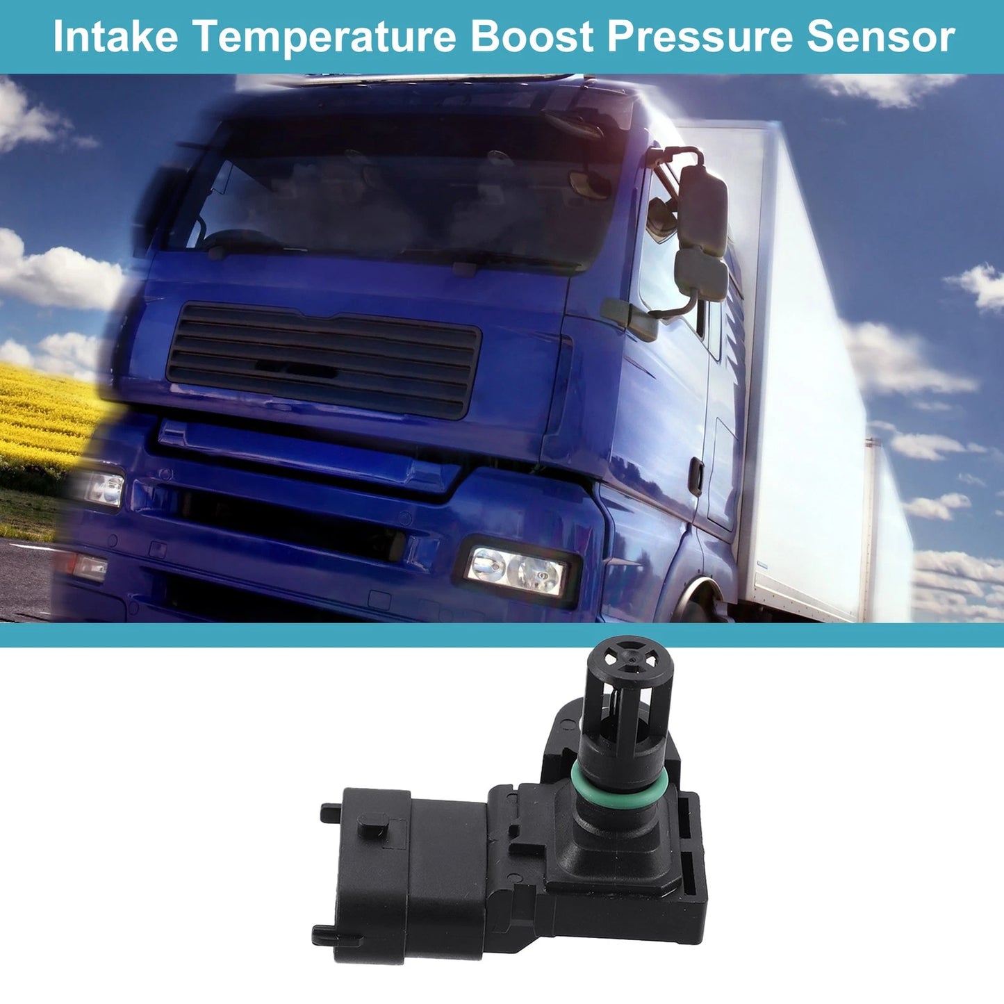Intake Temperature Boost Pressure Sensor for Volvo D11 D13 VHD (2007-2023)