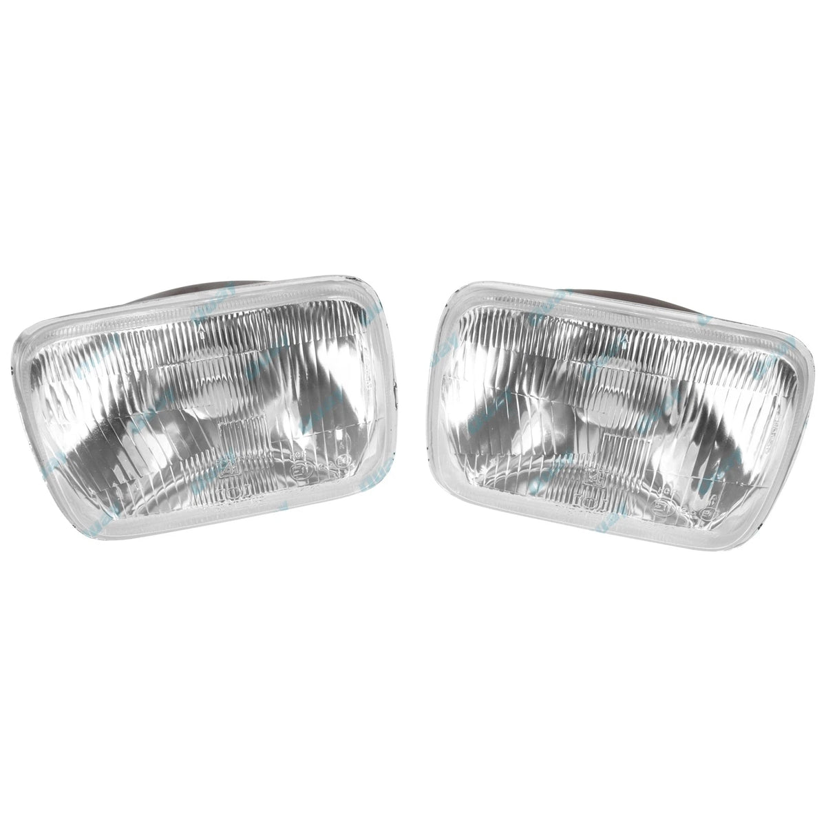 H4 Headlight Upgrade Kit for Hilux 83-05 2 Lamps Rectangle Hi Watt Globes