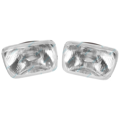 H4 Headlight Upgrade Kit for Hilux 83-05 2 Lamps Rectangle Hi Watt Globes